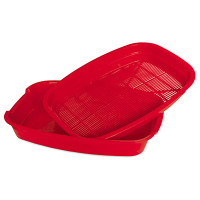 Туалет  с сеточкой 36,5x27,5x5,5см