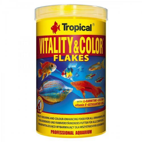 Vitality Color 1L/200g (хлопья) корм для усил.окраса рыб