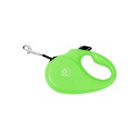 Поводок-рулетка COLLAR Салатовый, Пластик, S (500 см) для собак до 15 кг