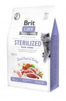 Brit Care Cat GF Sterilized Weight Control,  0,4кг (контроль веса д/стерилизованных)