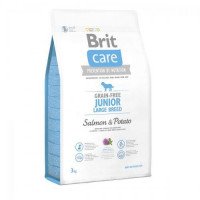 Brit  Care GF Junior Large Breed Salmon &amp; Potato 3 kg (д/щенков гигантских пород)