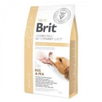Brit GF VetDiets Dog Hepatic 2 kg при болезни печени  с яйцом, горохом, бататом и гречкой