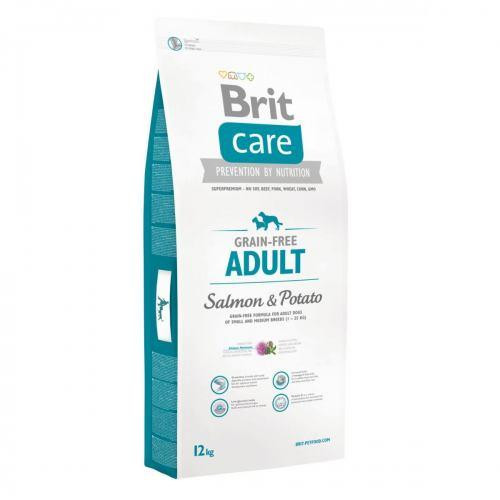 Brit  Care GF Adult Salmon & Potato 12 kg  (д/собак весом до 25 кг)