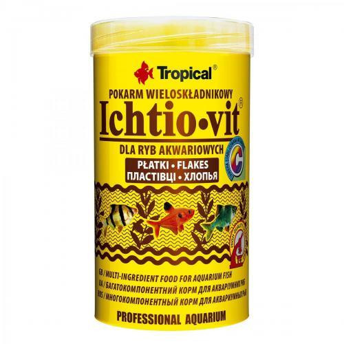 Ichtio-vit   250ml /50g  (хлопья) основ. корм для всех видов рыб
