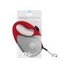 Поводок-рулетка COLLAR Красный, Пластик, L (500 см) для собак до 50 кг