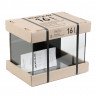 Аквариум aGLASS Black с окрашенной задней стенкой, 16 л, Черная задняя стенка, , 0347