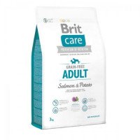 Brit  Care GF Adult Salmon &amp; Potato 3 kg  (д/собак весом до 25 кг)