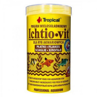 Ichtio-vit   500ml /100g  (хлопья) основ. корм для всех видов рыб