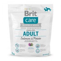 Brit  Care GF Adult Salmon &amp; Potato 1 kg  (д/собак весом до 25 кг)