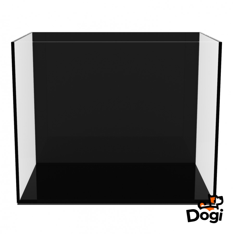Аквариум aGLASS Black с окрашенной задней стенкой, 30 л, Черная задняя стенка, 0349