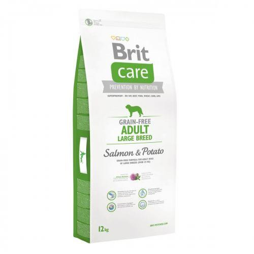 Brit  Care GF Adult Large Breed Salmon & Potato 12 kg (д/собак весом от 25 кг)