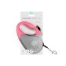 Поводок-рулетка COLLAR Розовый, Пластик, M (500 см) для собак до 25 кг