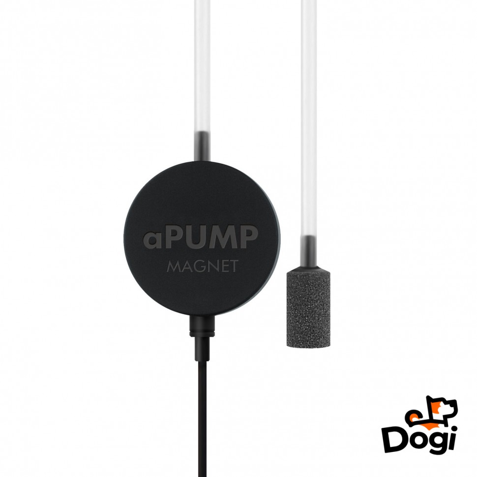 Аквариумный компрессор aPUMP MAGNET до 100 л, черный, 7918