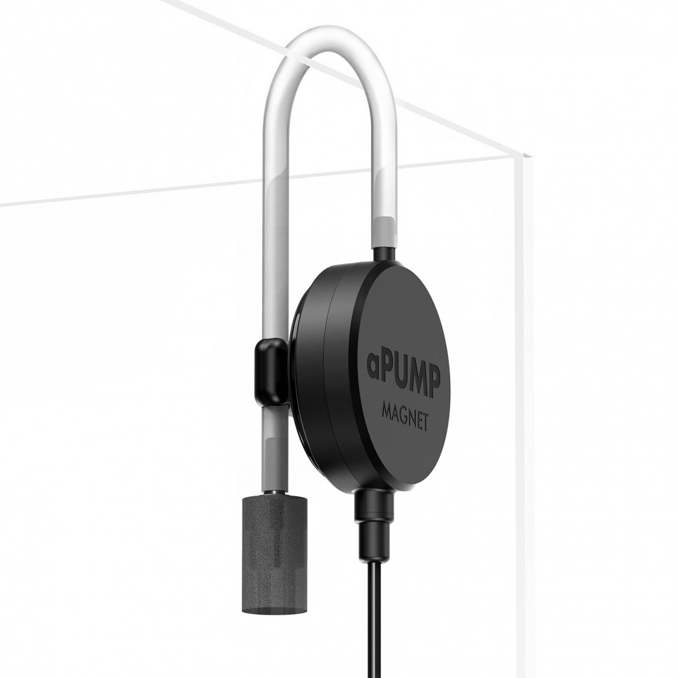 Аквариумный компрессор aPUMP MAGNET до 100 л, черный, 7918