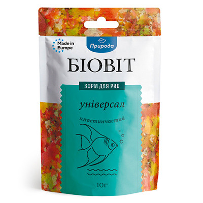 Корм "Биовит"д/рыб Универсал, пластинчатый 10г.