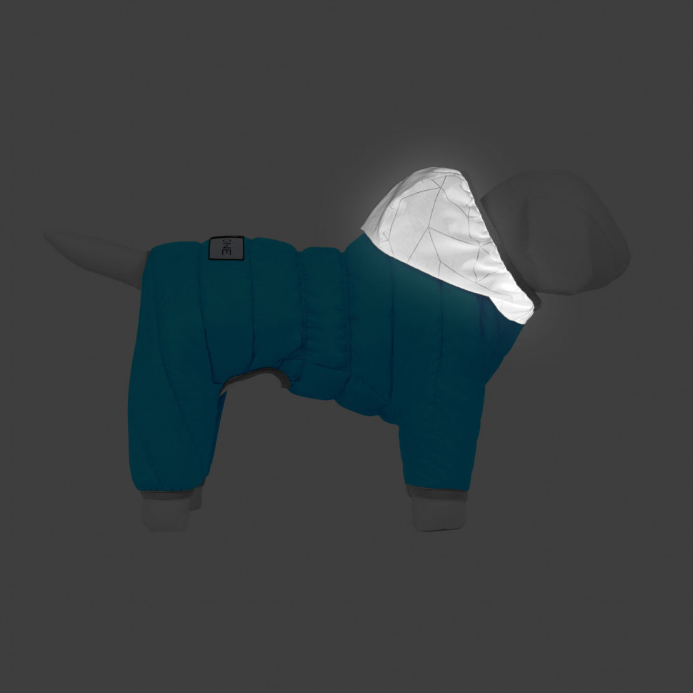 Комбинезон для собак AiryVest ONE голубая, размер XS22, 24112