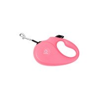 Поводок-рулетка COLLAR Розовый, Пластик, XS (300 см) для собак до 12 кг