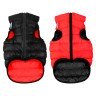 Двусторонняя курточка для собак AiryVest красно-черная, размер L55, 1577