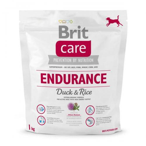 Brit Care Endurance 1 kg (д/активн. соб. всех пород)