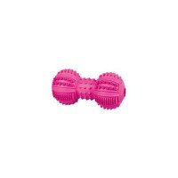 Гантель "Denta Fun" натур.резина д/соб. 9см
