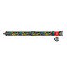 Ошейник WAUDOG Nylon с QR паспортом, рисунок "Бэтмен Яркий", металлическая пряжка-фастекс  Разноцветный, Нейлон, Размер: S (24-40 см)