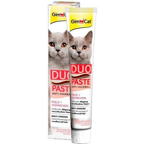 DUO-паста д/вывед.шерсти+курица  50г