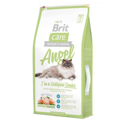 Brit Care Cat 7 kg Angel I am Delighted Senior (д/пожилых кошек)