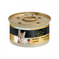 Edel Cat k 85g нежный мусс птица
