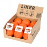 Мячик для собак мелких и средних пород LIKER 7, Оранжевый, 6294