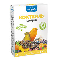 Корм  Коктейль для птиц "Канарейка" 0,5кг Картон