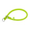 Ошейник-удавка WAUDOG Glamour рывковый Салатовый, кожа, Размер: XL (70 см)
