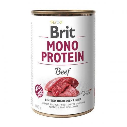 Brit Mono Protein Dog k 400 g с говядиной