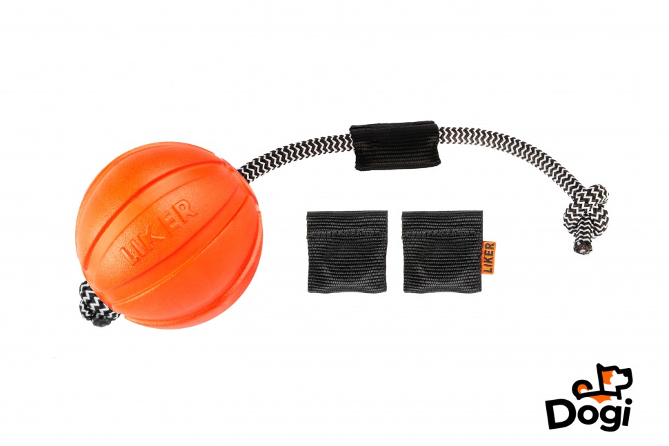 Мяч для собак LIKER MAGNET, Оранжевый, 6290