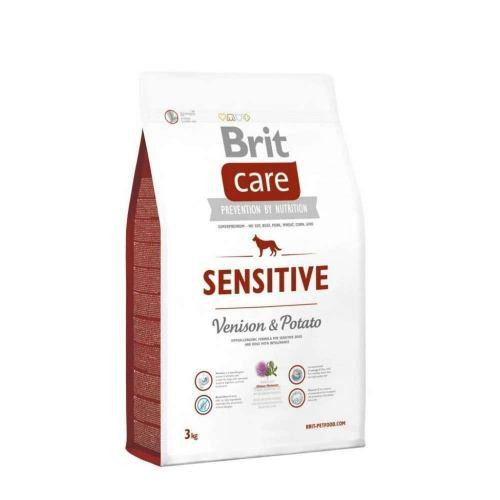 Brit Care Sensitive Venison & Potato 3 kg (д/взр. соб. всех пород с олениной)