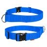Ошейник DOG Extreme с ручкой, двойной нейлон синий, нейлон, Размер: XL (55-75 см)