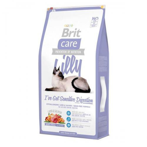Brit Care Cat 0,4 kg Lilly I have Sensitive Digestion (д/кошек с чувствительным пищеварением)