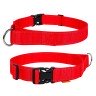 Ошейник DOG Extreme с ручкой, двойной нейлон красный, нейлон, Размер: XL (55-75 см)