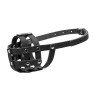 Намордник CoLLaR мягкий №0 черный, кожа, длинна/обхват морды: 6 / 25 см