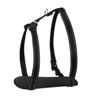 Шлея DOG Extreme COMFORT черный, нейлон, Обхват груди 60-90 см