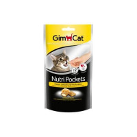 Nutri Pockets д/кошек Сыр+Таурин 60г
