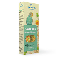 Колосок для попугая луговые травы 140г