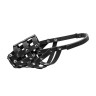 Намордник CoLLaR мягкий №2 черный, кожа, длинна/обхват морды: 11 / 26 см