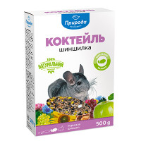 Корм  Коктейль для грыз. "Шиншилка" 0,5кг Картон