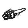 Намордник CoLLaR мягкий №3 черный, кожа, длинна/обхват морды: 11 / 34 см