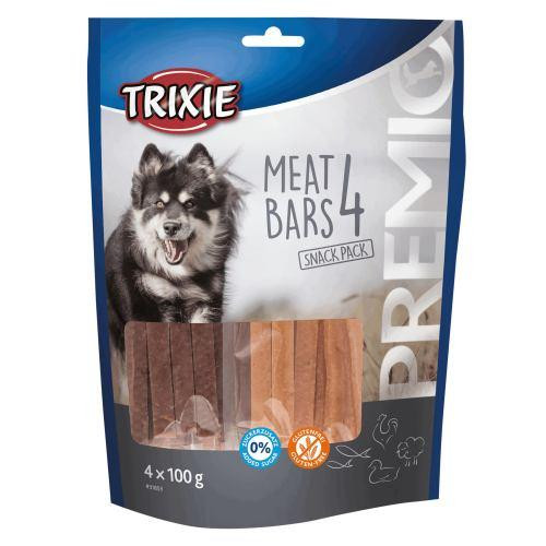 Лакомство д/соб. "PREMIO 4 Meat Bars" с курицей, уткой, бараниной и лососем 4 x 100 г
