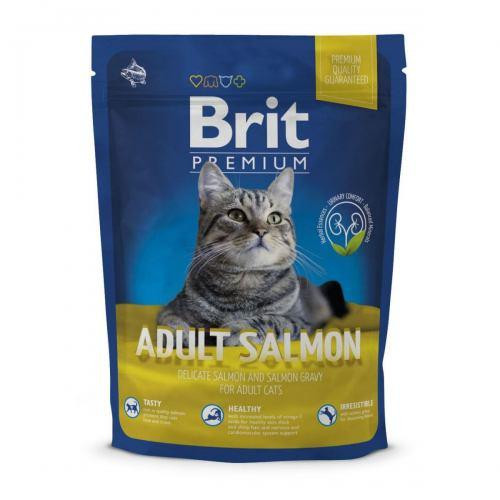 Brit Premium Cat Adult Salmon  300g (д/взрослых с лососем)