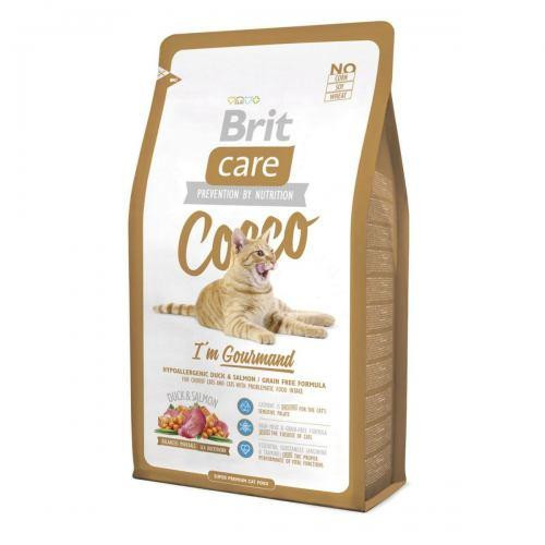 Brit Care Cat 2 kg Cocco I am Gourmand (д/привередливых кошек)