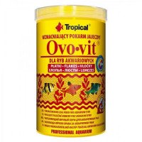 Ovo-vit  1L/200g  (хлопья) с выс.содерж. яичного желтка для всех видов рыб