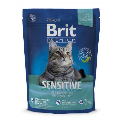 Brit Premium Cat Sensitive 300g (д/ кошек c чувствительным пищеварением)