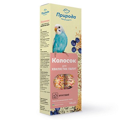 Колосок для попугая фруктовый 140г